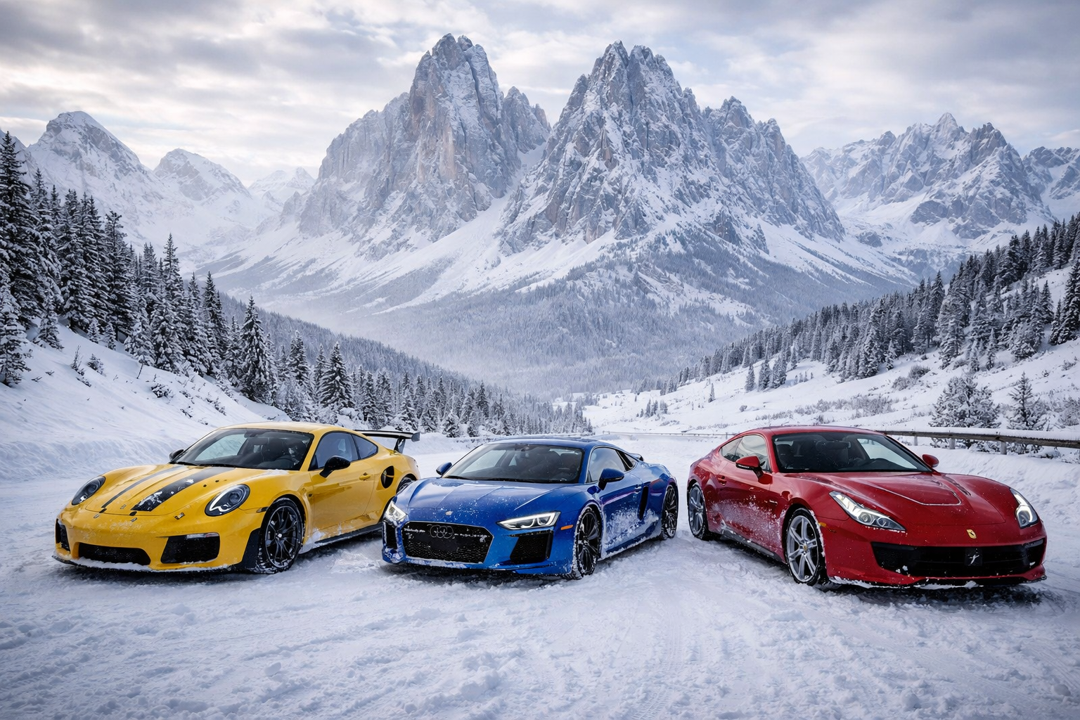 Snow-Ready Supercars: The Best AWD Exotics for Milano Cortina 2026