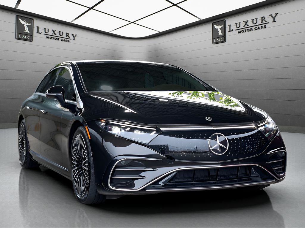 2022 Mercedes-Benz EQS in Obsidian Black Metallic