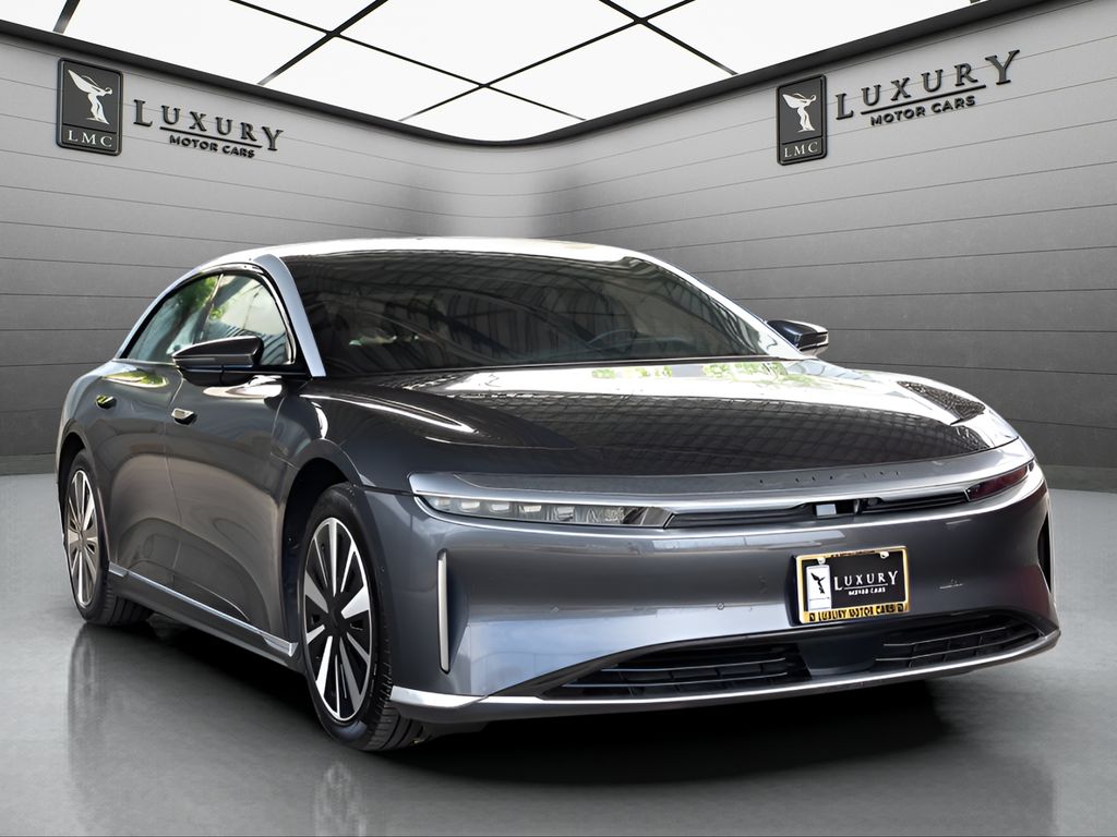 2023 Lucid Air in Infinite Black Metallic