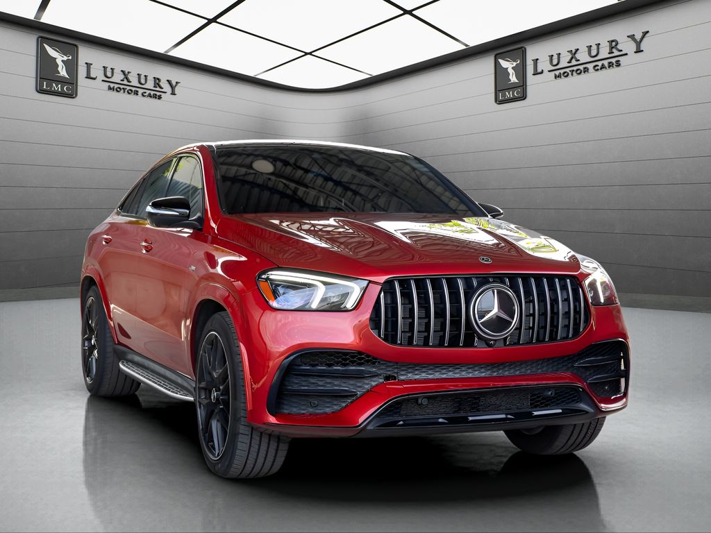 2022 Mercedes-Benz GLE in MANUFAKTUR Cardinal Red Metallic