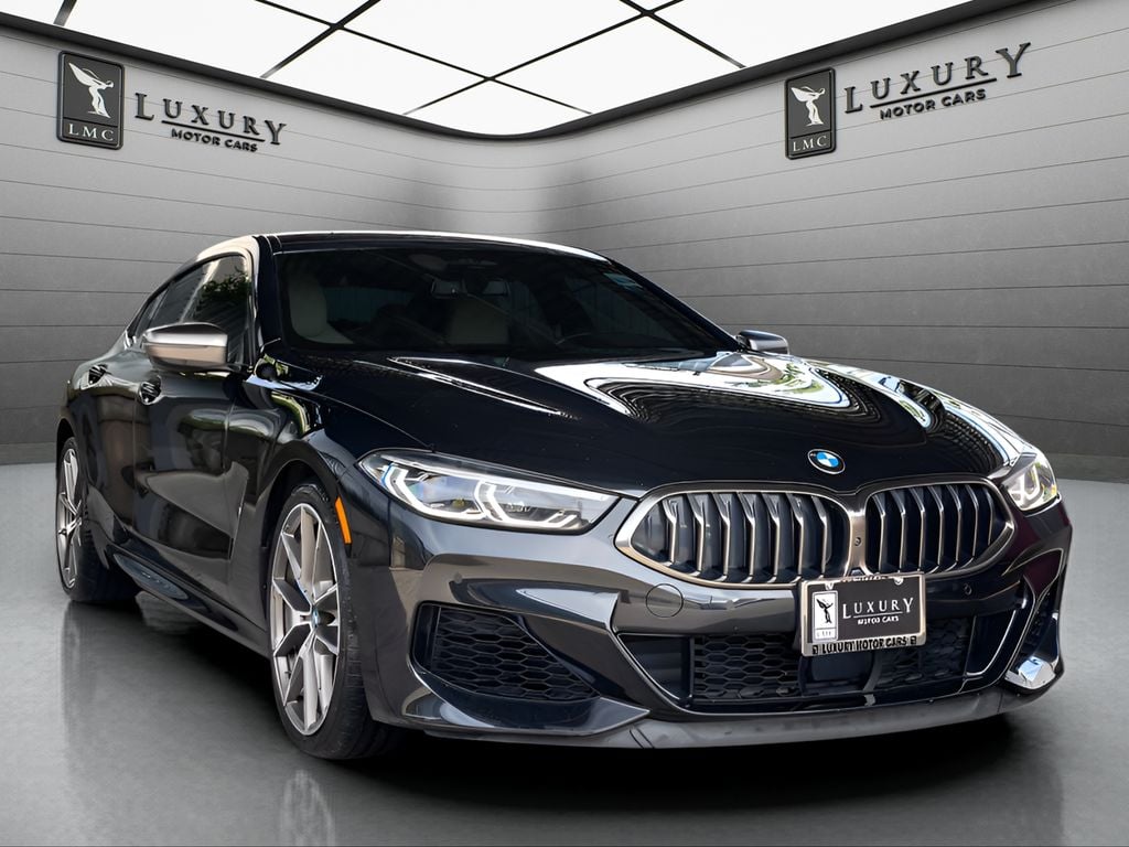 2021 BMW 8 Series in Black Sapphire Metallic