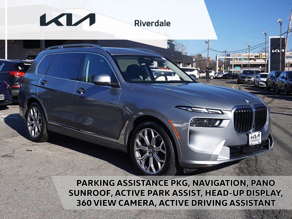 2023 BMW X7 in Gray Metallic