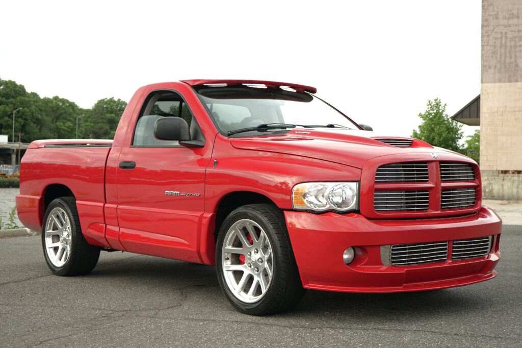 2005 Dodge Ram SRT-10 2dr Reg Cab 120.5" WB Flame Red for sale at ExoticMotors.com