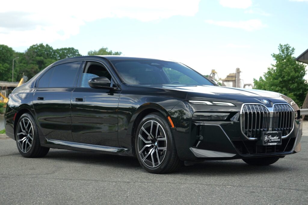 2025 BMW 7 Series 740i xDrive Sedan Black Sapphire Metallic for sale at ExoticMotors.com