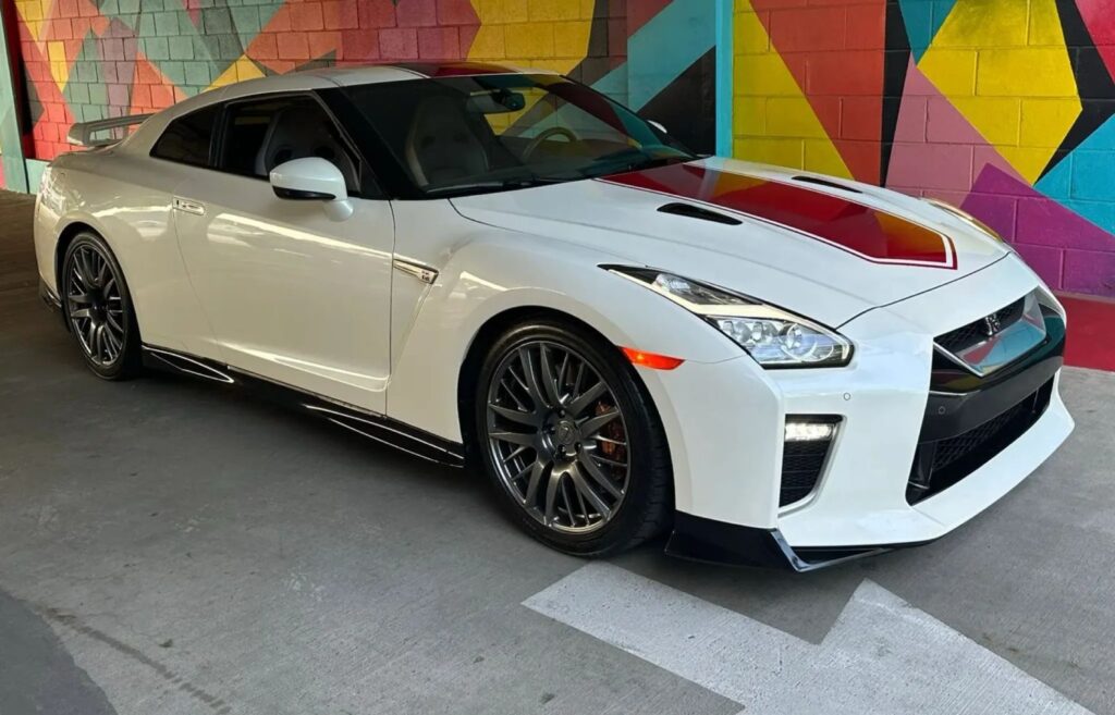 2020 Nissan GT-R Premium AWD Pearl White Tricoat for sale at ExoticMotors.com