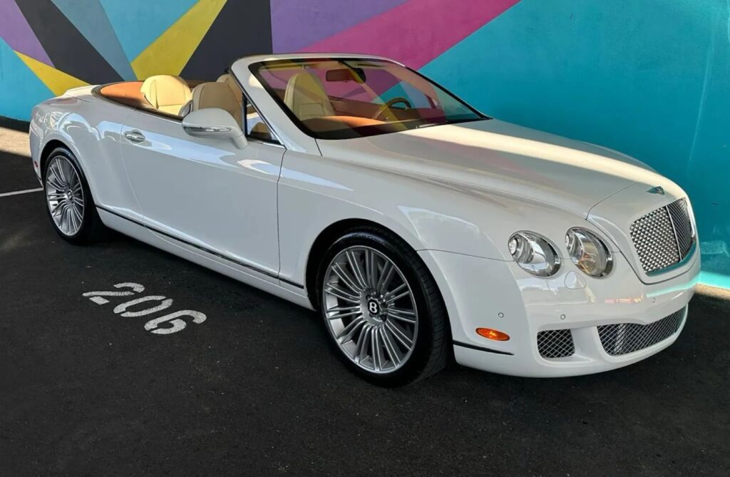 2010 Bentley Continental GT 2dr Conv Speed White for sale at ExoticMotors.com