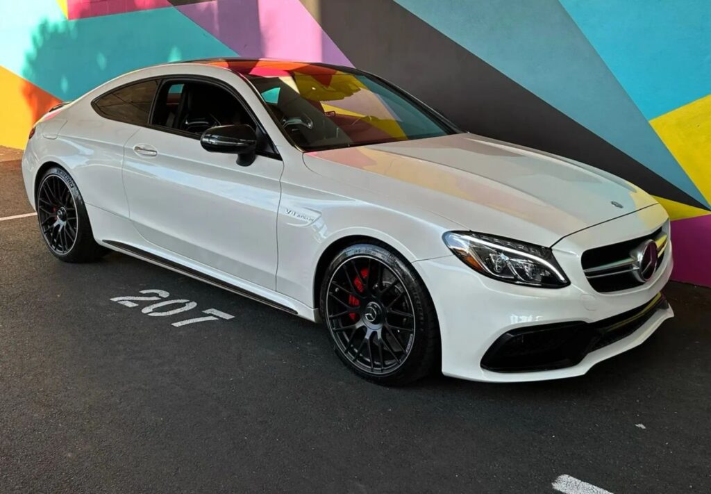 2017 Mercedes-Benz AMG C 63 AMG C 63 S Coupe White for sale at ExoticMotors.com