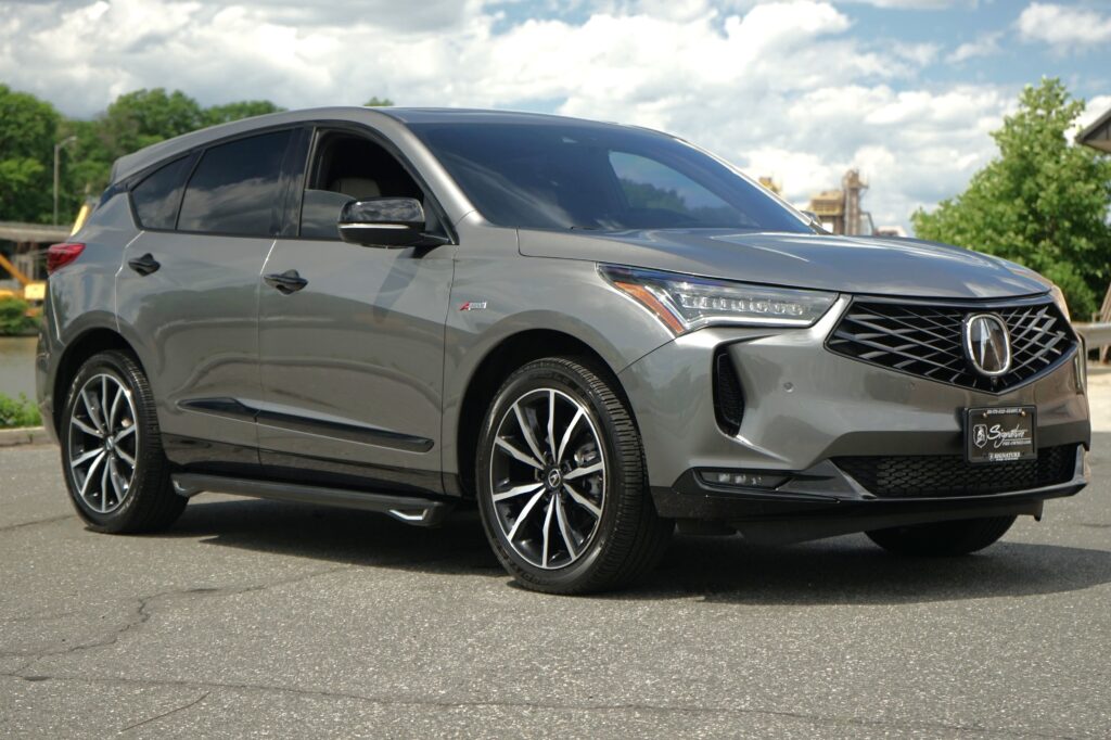 2025 Acura RDX SH-AWD w/A-Spec Advance Package Liquid Carbon Metallic for sale at ExoticMotors.com