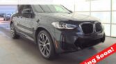 2023 BMW X4 in Dark Graphite