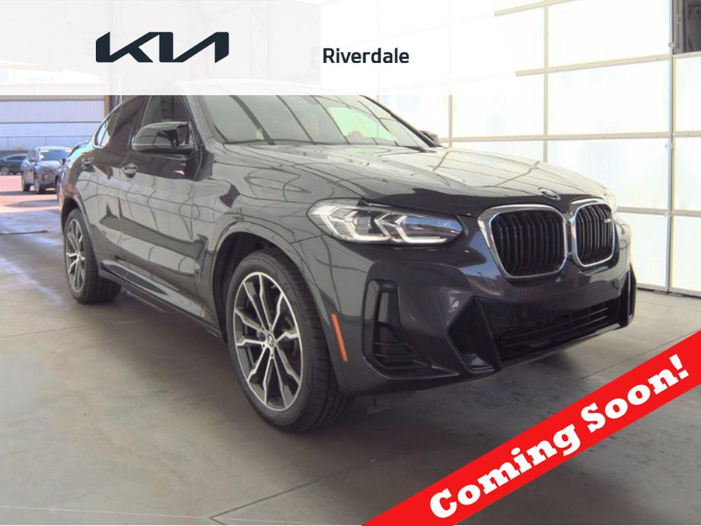 2023 BMW X4 in Dark Graphite