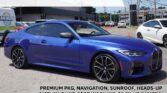 2023 BMW 4 Series in Blue Metallic