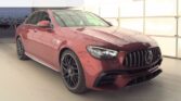 2021 Mercedes-Benz E-Class in designo Cardinal Red