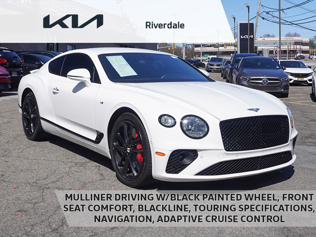 2021 Bentley Continental GT in Glacier White