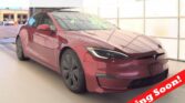 2023 Tesla Model S in Ultra Red