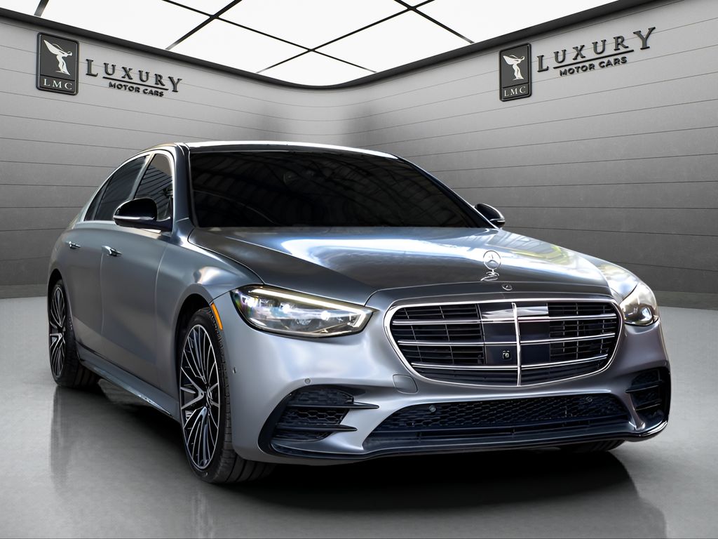 2022 Mercedes-Benz S-Class in MANUFAKTUR Selenite Gray Magno