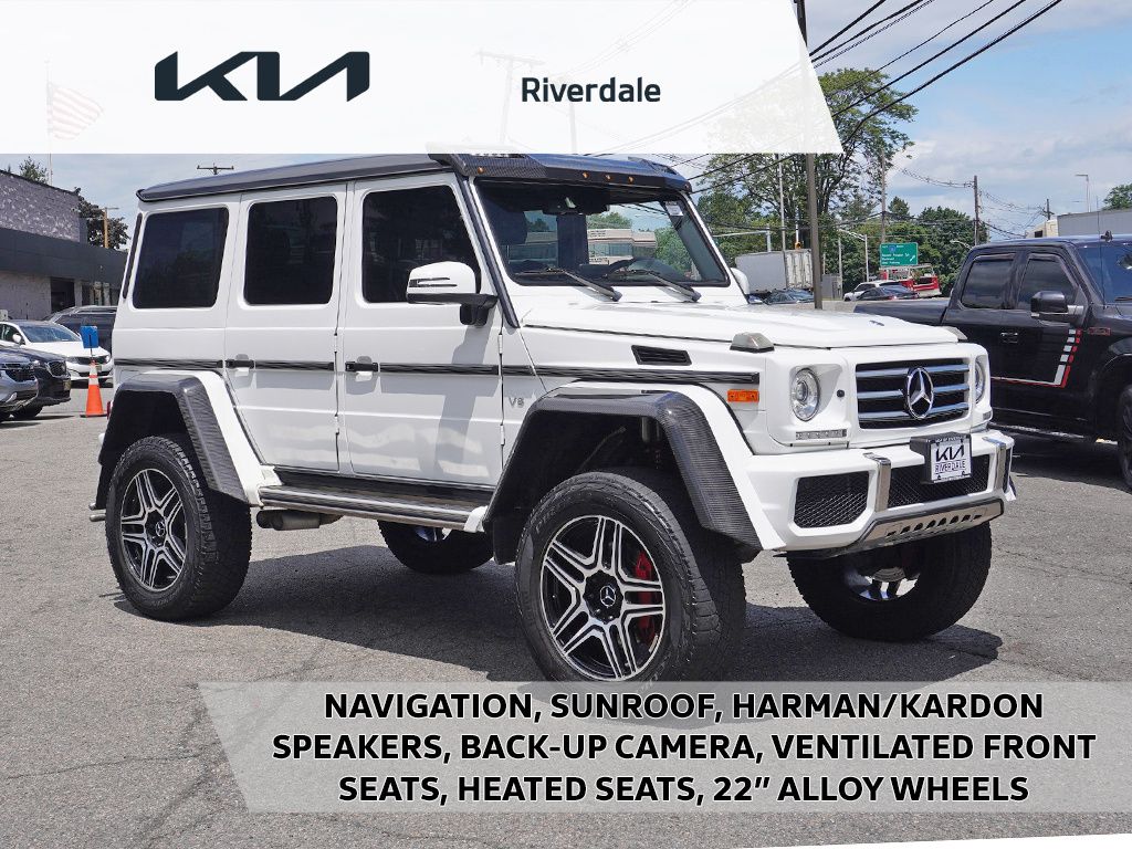 2018 Mercedes-Benz G-Class in Polar White
