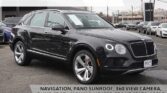 2019 Bentley Bentayga in Black Crystal over Cricket Ball