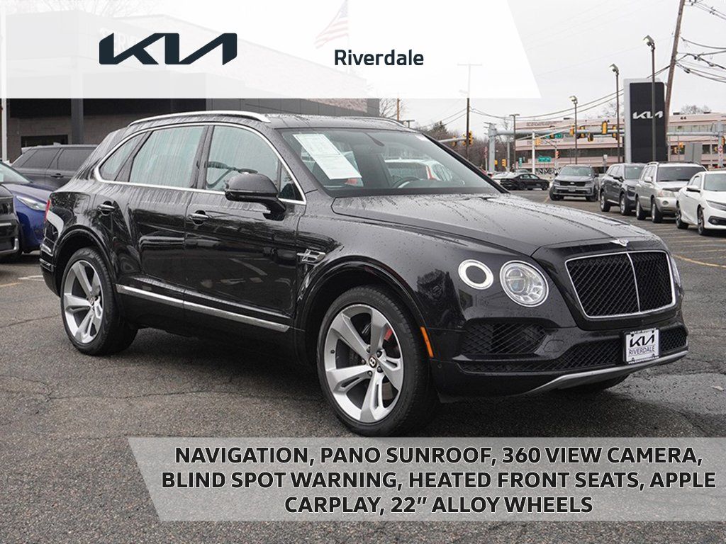 2019 Bentley Bentayga in Black Crystal over Cricket Ball