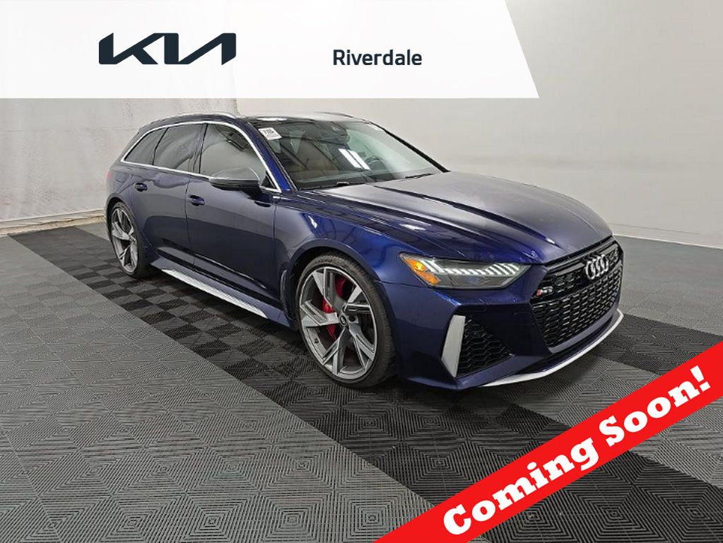 2021 Audi RS 6 in Navarra Blue Metallic