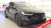 2023 Tesla Model X in Solid Black