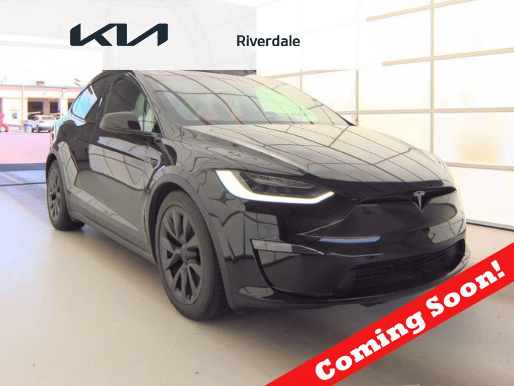 2023 Tesla Model X in Solid Black