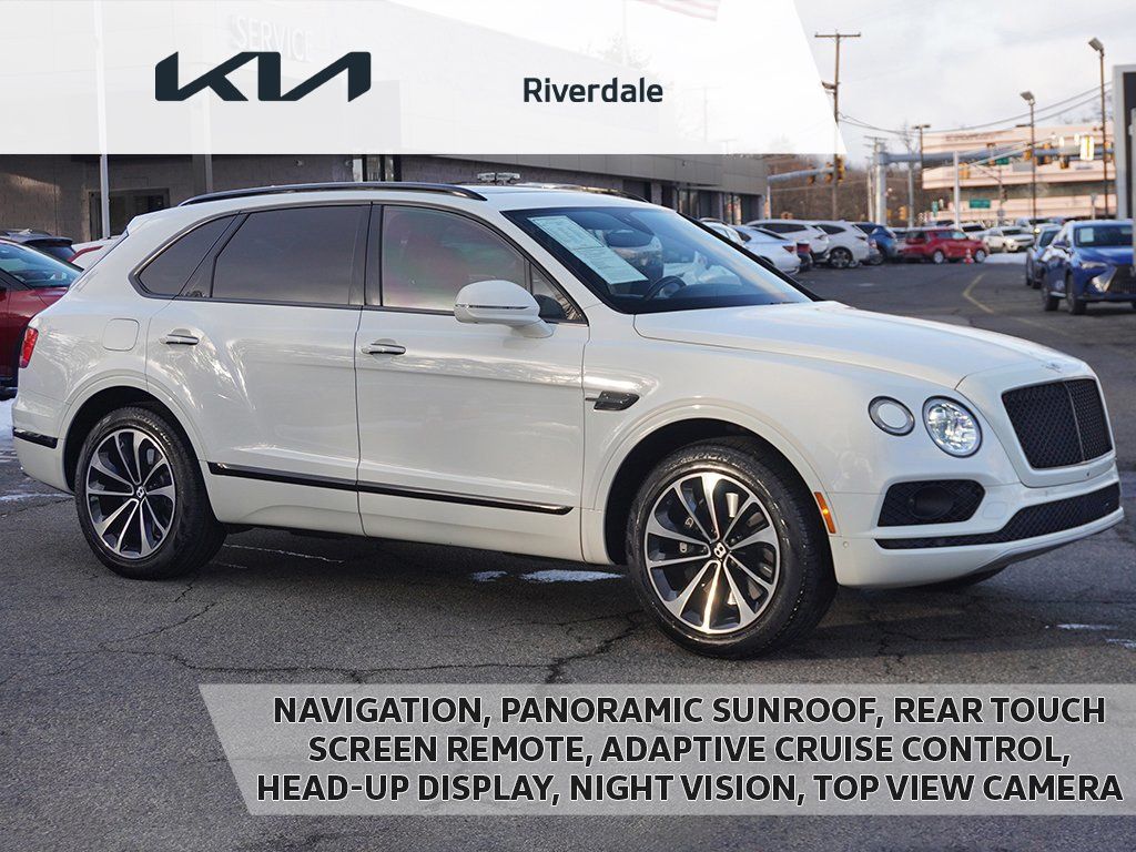 2019 Bentley Bentayga in Glacier White