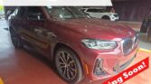 2023 BMW X4 in Red