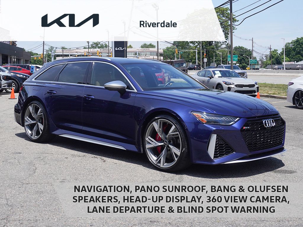2021 Audi RS 6 in Navarra Blue Metallic