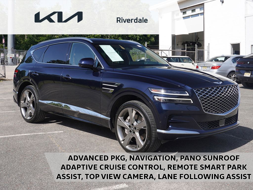 2024 Genesis GV80 in Capri Blue