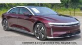 2025 Lucid Air in Zenith Red Metallic