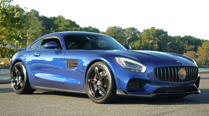 2017 Mercedes-Benz AMG GT AMG GT Coupe Brilliant Blue for sale at ExoticMotors.com