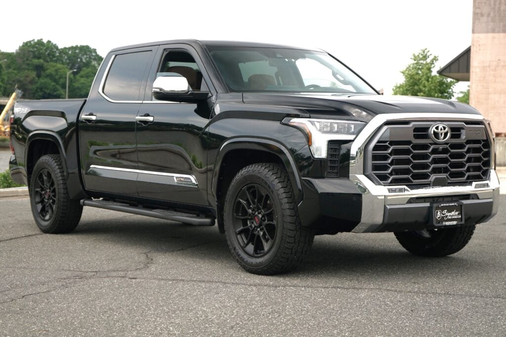 2024 Toyota Tundra 4WD 1794 Edition CrewMax 5.5' Bed (Natl) Midnight Black Metallic for sale at ExoticMotors.com
