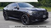 2022 BMW X6 in Black Sapphire Metallic
