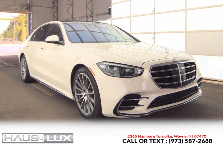 Mercedes-Benz S-Class S 580 4MATIC Sedan White