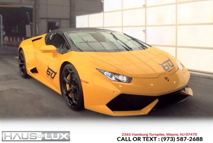 Lamborghini Huracan 2dr Conv LP 610-4 Spyder AWD Yellow