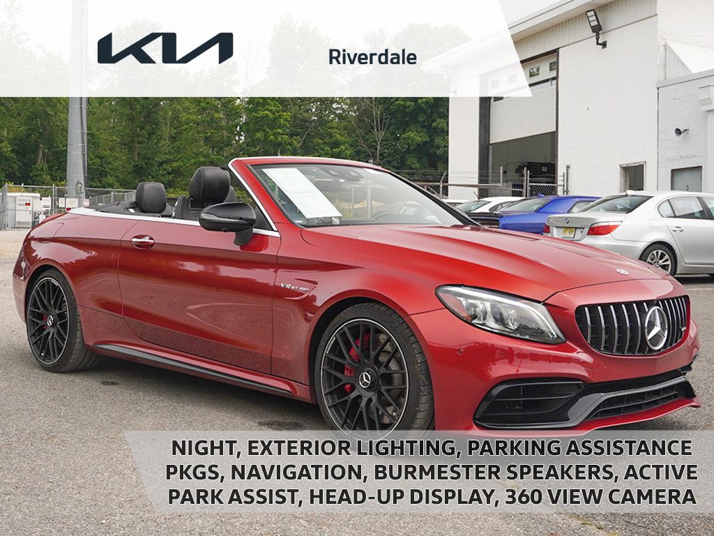 2020 Mercedes-Benz C-Class in designo Cardinal Red Metallic