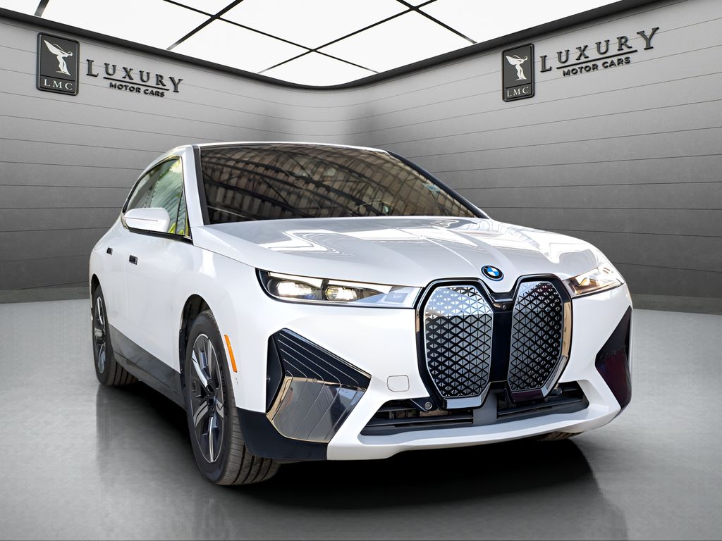 2023 BMW iX in White Metallic