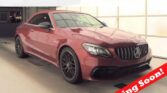 2020 Mercedes-Benz C-Class in designo Cardinal Red Metallic