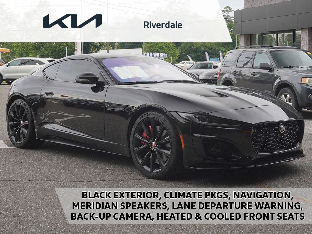 2023 Jaguar F-TYPE in Santorini Black Metallic