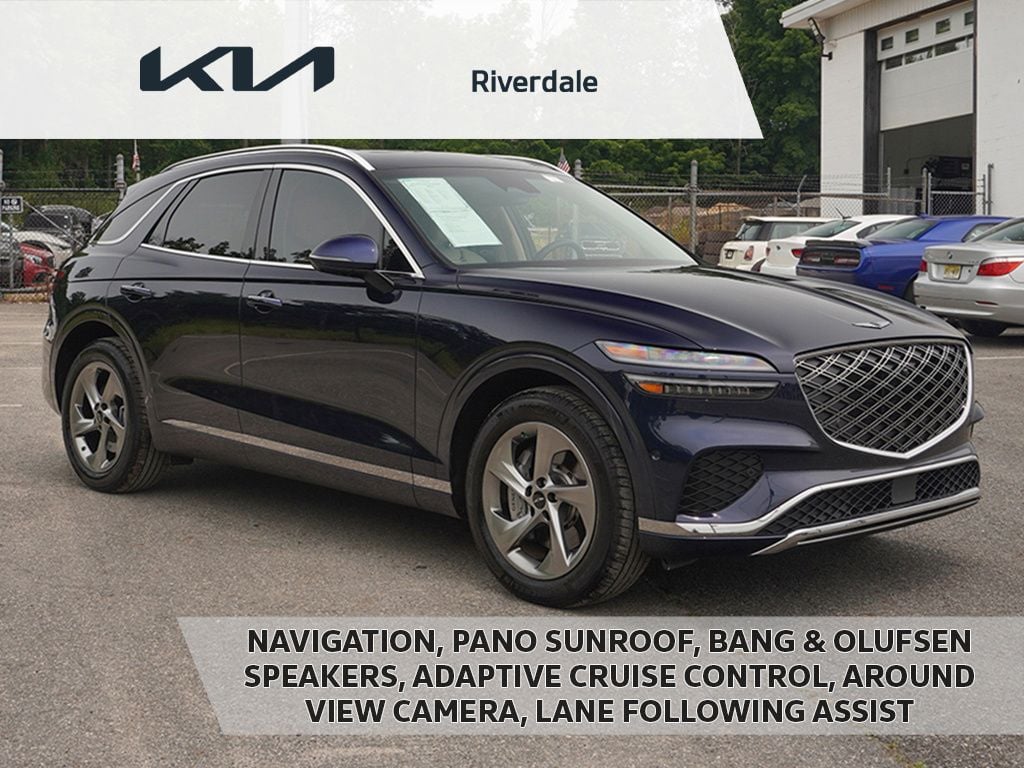 2026 Genesis GV70 in Capri Blue