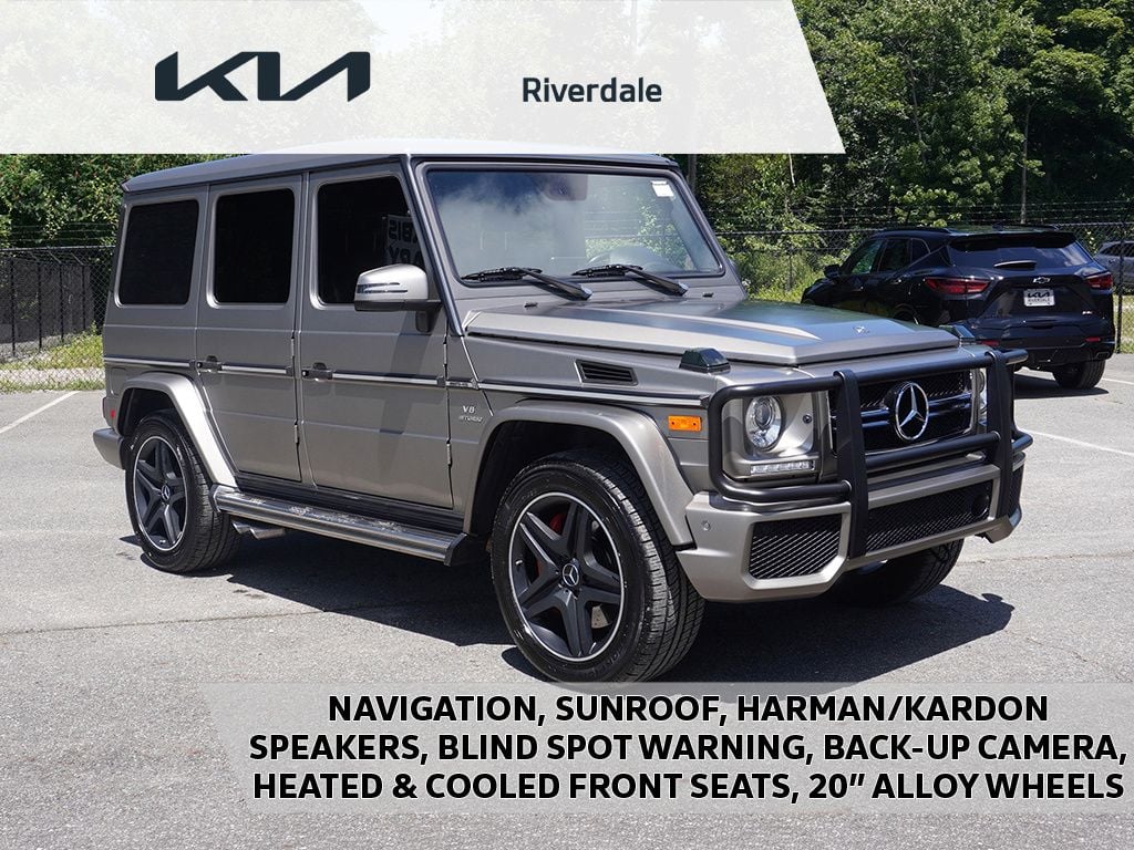 2018 Mercedes-Benz G-Class in designo Manufaktur Sintered Bronze Magno