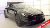 2022 Tesla Model S in Solid Black