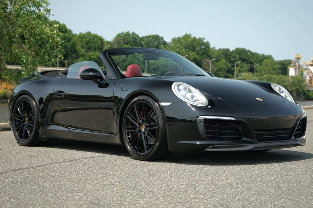 2017 Porsche 911 Carrera Cabriolet Black for sale at ExoticMotors.com