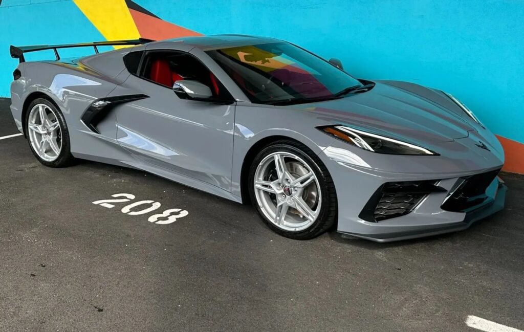 2025 Chevrolet Corvette 2dr Stingray Cpe w/2LT Sea Wolf Gray Tricoat for sale at ExoticMotors.com
