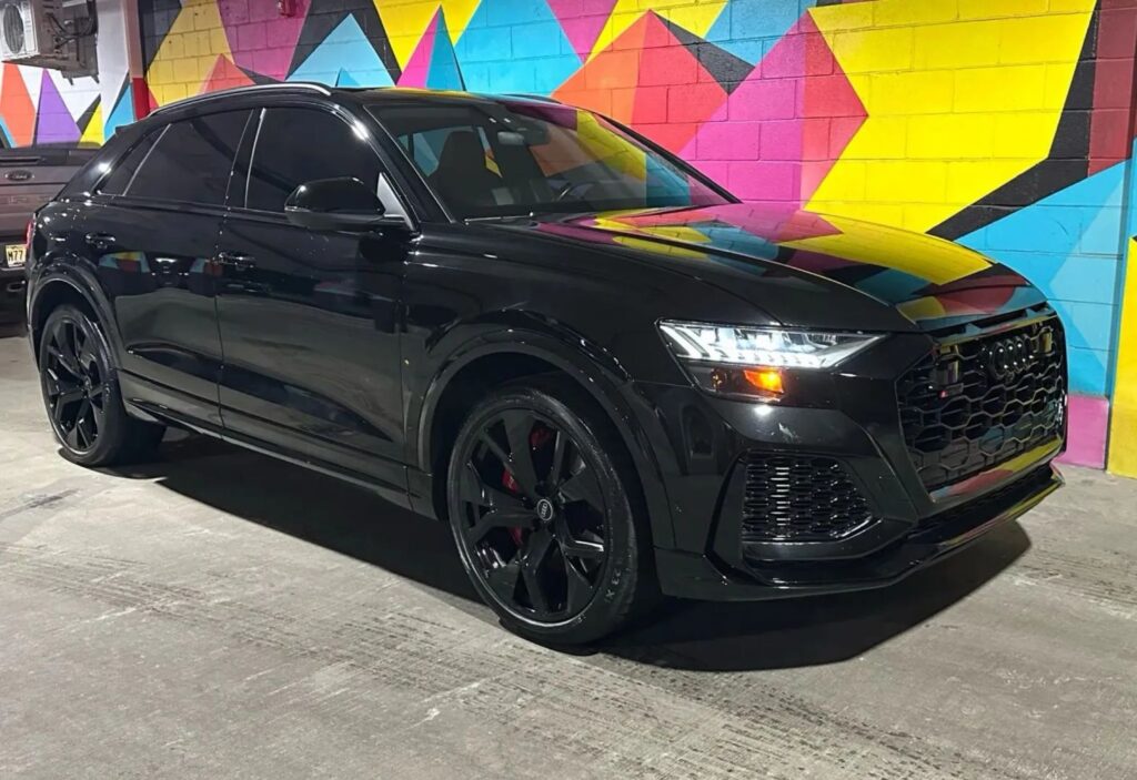 2022 Audi RS Q8 4.0 TFSI quattro Mythos Black Metallic for sale at ExoticMotors.com