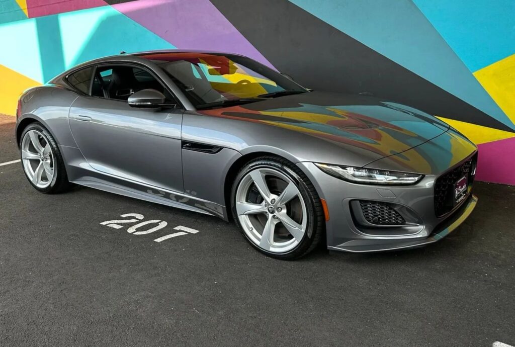2024 Jaguar F-TYPE Coupe P450 R-Dynamic RWD Eiger Grey Metallic for sale at ExoticMotors.com