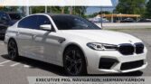 2023 BMW M5 in Alpine White