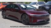 2024 Lucid Air in Zenith Red Metallic