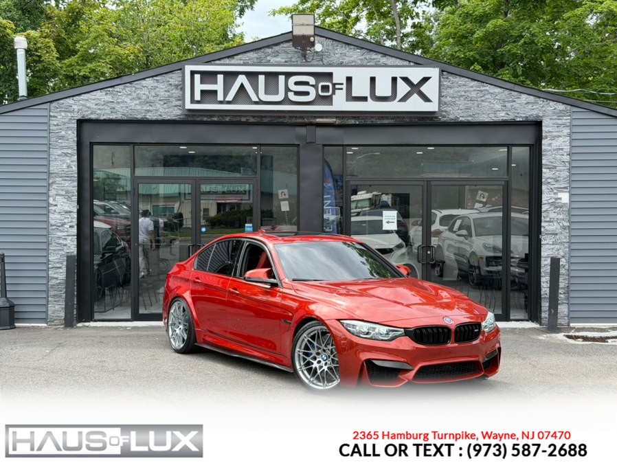 BMW M3 Sedan Sakhir Orange II Metallic