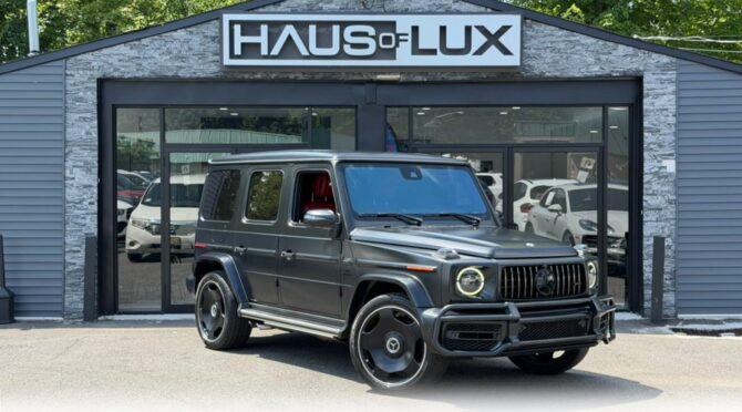 Mercedes-Benz G-Class AMG G 63 4MATIC SUV MANUFAKTUR Night Black Magno